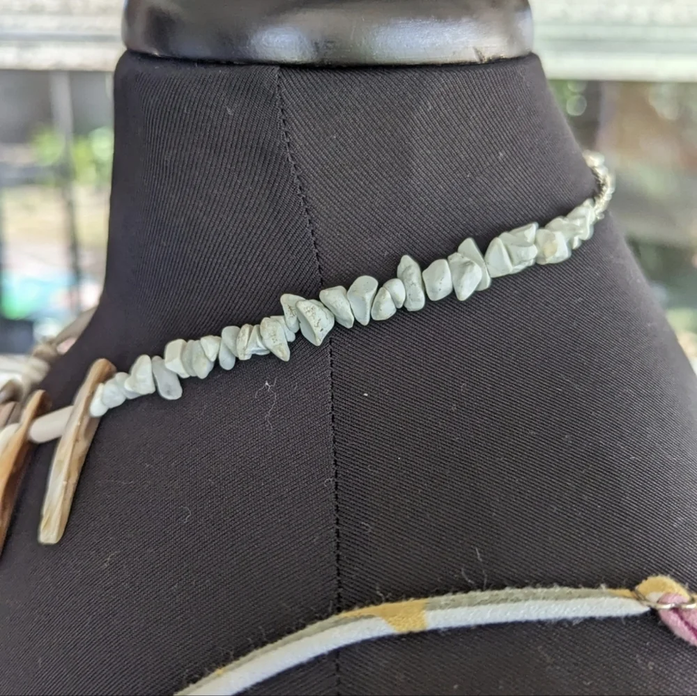 Mermaidcore Handmade Shell Necklace Coastal Vacation Hippie Vibes Bohochic